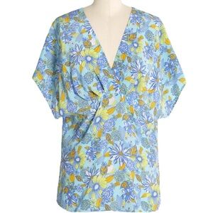 ModCloth Day Vibe Doll Silk Dolman Top Sz‎ XL